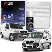 Filtro de Cabine Ar Condicionado para Fiat Doblô Adventure - Cargo Essence Attractive + Higienizador Limpa Ar Automotivo
