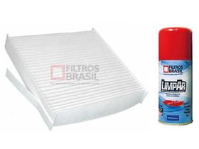 Filtro de cabine ar condicionado renault duster + higienizador