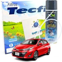 Filtro De Cabine Ar Condicionado Toyota Yaris Com Spray Higienizador Sonda Tecfil ACP886