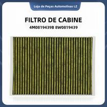 Filtro De Cabine Audi A4 A5 A6 A7 A8 Q5 Q7 Q8 4M0819439B 2016-2022 Filtro De Cabine Audi A4 A5 A6 A7 A8 Q5 Q7 Q8 4M0819439B 2016-2022