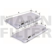 Filtro de cabine Nissan Frontier 2007 a 2019 MANN-FILTER