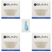 Filtro de café BUNN 4 PK - 100 unidades por pacote - Mais alto - Fundo plano