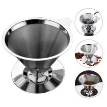 Filtro De Café Coador Inox 101 Grande Reutilizável Filtro De Café Coador Inox 101 Grande Reutilizável