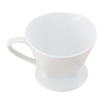 Filtro de café Cone Fino Fine White Porcelain 4 8-12 xícaras