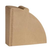 Filtro De Café Em Papel De Polpa De Madeira Natural Em Forma De V 10-100 PCS Para Café Coado De 2-4