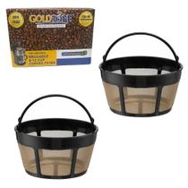 Filtro de café GoldTone reutilizável 8-12 xícaras para Cuisinart