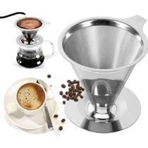 Filtro de café inox sustentável e econômico
