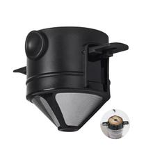 Filtro de Café Reutilizável Aço Inox, Prático e Compacto Filtro de Café Reutilizável Aço Inox, Prático e Compacto