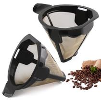 Filtro de Café Veterger 2 Peças Reutilizável para Ninja CM305 Filtro de Café Veterger 2 Peças Reutilizável para Ninja CM305