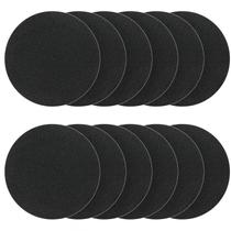 Filtro de caixa de compostagem Tecreddy, pacote com 12 unidades de carvão vegetal de 17 cm Filtro de caixa de compostagem Tecreddy, pacote com 12 unidades de carvão vegetal de 17 cm