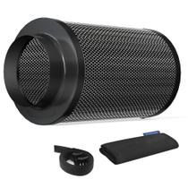 Filtro de Carbono HYDROWE Aire 6 Pulgadas para Tienda de Cultivo Hidropónico