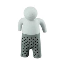 Filtro De Chá Em Silicone De Grau Alimentício Em Forma De Pessoa Pequena Para Chá Filtro De Chá Em Silicone De Grau Alimentício Em Forma De Pessoa Pequena Para Chá