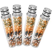 Filtro de chuveiro Slirceods Multi-Stage, pacote com 4, compatível com SR SUN RISE Filtro de chuveiro Slirceods Multi-Stage, pacote com 4, compatível com SR SUN RISE