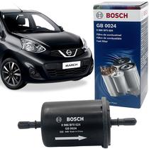 Filtro de Combustível Bosch GB0024 Nissan March 2011 a 2021