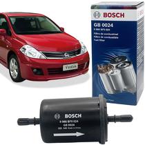 Filtro de Combustível Bosch GB0024 Nissan Tiida 2009 a 2013