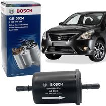 Filtro de Combustível Bosch GB0024 Nissan Versa 2011 a 2021 Filtro de Combustível Bosch GB0024 Nissan Versa 2011 a 2021