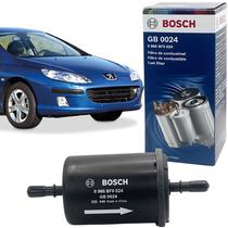 Filtro de Combustível Bosch GB0024 Peugeot 407 2004 a 2011 Filtro de Combustível Bosch GB0024 Peugeot 407 2004 a 2011