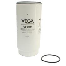 Filtro de Combustível Daf CF85 CF360 F105460 F105560 F85340 XF380 XF430 XF530 Sinotruck Howo 380 A7 420 460 - Wega - FCD2211