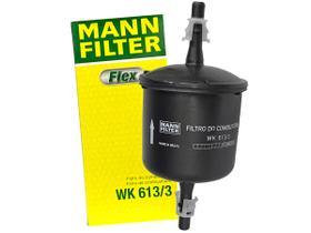 Filtro de Combustível Gol G2 G3 G4 Santana Mi Kombi Flex Fox CrossFox Novo Golf 1.6 16v MANN FILTER Filtro de Combustível Gol G2 G3 G4 Santana Mi Kombi Flex Fox CrossFox Novo Golf 1.6 16v MANN FILTER