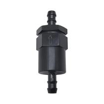 Filtro De Combustível Inline De Alumínio Preto 3/8 Billet 30 Microns Para Filtragem De Combustível