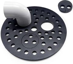 Filtro de drenagem Baudelun 8", cobertura de piso com portas