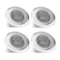 Filtro de drenagem de pia TRAPMATE 304 em aço inoxidável 4 unidades