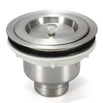 Filtro De Drenagem Para Pia De Cozinha Em Aço Inoxidável Com Tampa De Fechamento