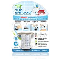 Filtro de drenagem Tubshroom Hair Catcher Chrome 1,5 -1,75" Filtro de drenagem Tubshroom Hair Catcher Chrome 1,5 -1,75"