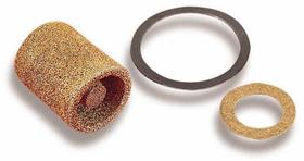 Filtro de entrada de combustível para carburador Holley 162-500, pacote com 2 Filtro de entrada de combustível para carburador Holley 162-500, pacote com 2