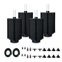 Filtro de esponja de aquário DVHEY 125-150 galões com Air Stone, pacote com 4 Filtro de esponja de aquário DVHEY 125-150 galões com Air Stone, pacote com 4