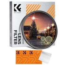 Filtro de estrela variável K&F Concept 72mm para lente de câmera Filtro de estrela variável K&F Concept 72mm para lente de câmera