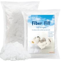 Filtro de fibra de poliéster Jmuiiu 400g Soft Stuffing Fluff