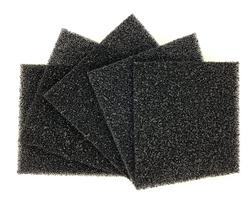 Filtro de fumaça de solda QINIZX Carbono ativado 5 unidades 13x13x1cm Filtro de fumaça de solda QINIZX Carbono ativado 5 unidades 13x13x1cm