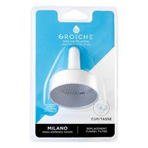Filtro de funil GROSCHE Milano de 6 xícaras de alumínio