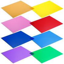 Filtro de gel de iluminação Neewer 30 x 30 cm, 8 pacotes, transparente