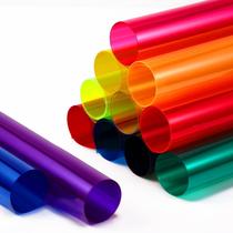 Filtro de iluminação em gel colorido Barydat 16x20" 12 unidades de PVC