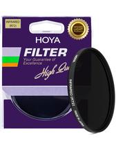 Filtro de lente infravermelho Hoya R72 62mm para câmeras sem espelho