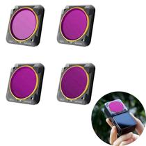 Filtro de Lente ND4/8/16/32 para Câmera DJI Action 2