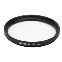 Filtro de lente YUUGAA Star 52mm para lentes de câmera Filtro de lente YUUGAA Star 52mm para lentes de câmera