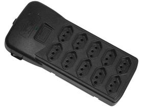 Filtro de Linha 10 Tomadas 10A Preto - Force Line