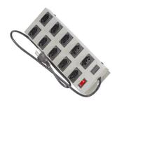 Filtro De Linha 10 Tomadas Esp Metal Kitec Filtro De Linha 10 Tomadas Esp Metal Kitec