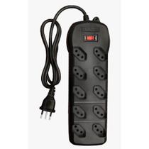 Filtro de Linha 10 Tomadas Padrão Brasileiro Qualitronix