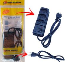 Filtro de Linha 3, 4, 5 e 6 Tomadas Extensão Elétrica Filtro de Linha 3, 4, 5 e 6 Tomadas Extensão Elétrica