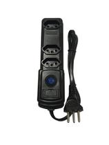 Filtro de Linha 3 Tomadas Naticon Preto