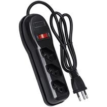 Filtro de linha 3 tomadas pp 0,75mm comprimento 80 cm Filtro de linha 3 tomadas pp 0,75mm comprimento 80 cm