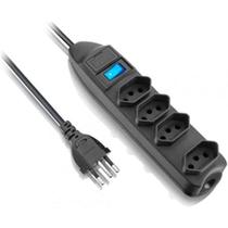 Filtro de linha 4 tomadas 1,5 metros 10A (110V/220V)