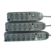 Filtro de Linha 4 Tomadas Bivolt Com Fusivel - Prismatec