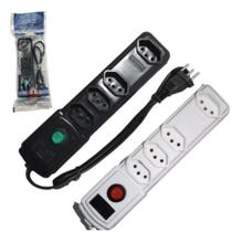 Filtro De Linha 4 Tomadas NATICON cor Preto