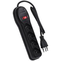 Filtro De Linha 4 Tomadas Pp 0,75Mm Comprimento 80 Cm Filtro De Linha 4 Tomadas Pp 0,75Mm Comprimento 80 Cm