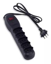 Filtro De Linha 5 Tomadas 1 Metros Cabo 3 Pinos Regua Extensor Slim Bivolt 110/220V Filtro De Linha 5 Tomadas 1 Metros Cabo 3 Pinos Regua Extensor Slim Bivolt 110/220V